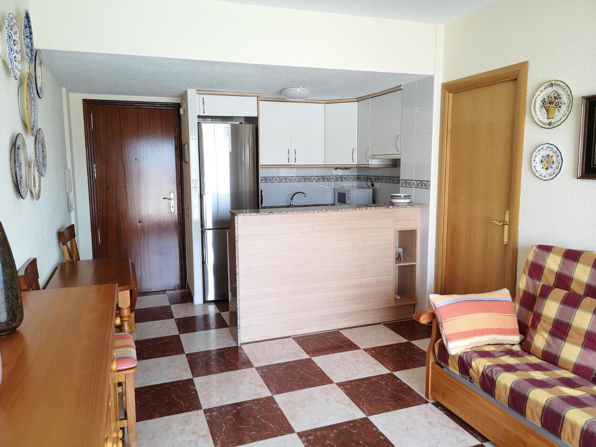 Apartamento A Pie De Playa-Edificio Bonaire 甘迪亚 外观 照片