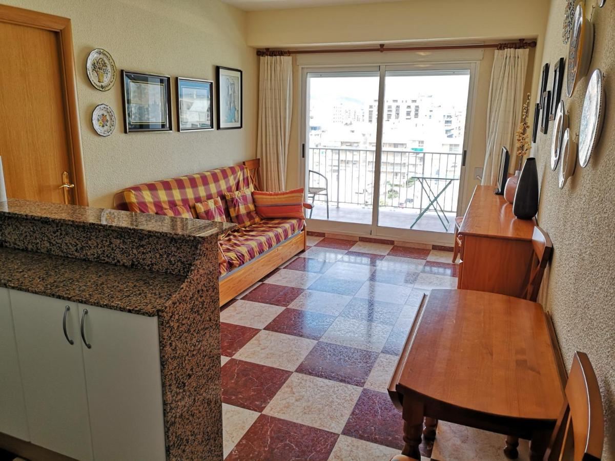 Apartamento A Pie De Playa-Edificio Bonaire 甘迪亚 外观 照片