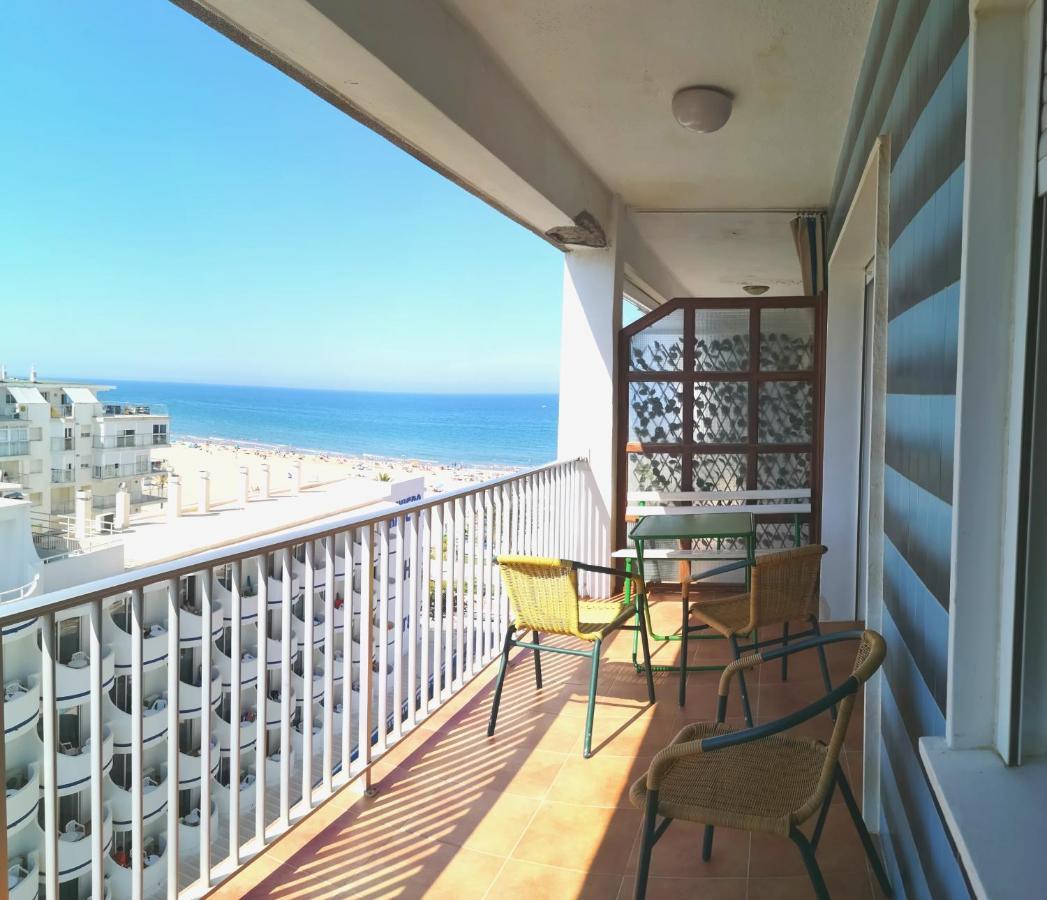 Apartamento A Pie De Playa-Edificio Bonaire 甘迪亚 外观 照片