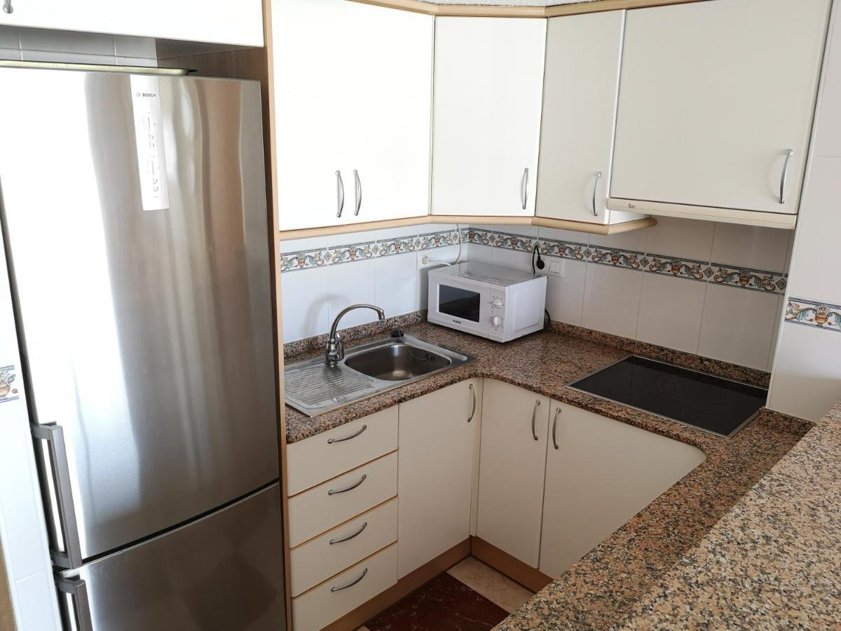 Apartamento A Pie De Playa-Edificio Bonaire 甘迪亚 外观 照片